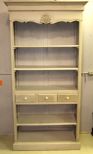 Grey Open Front Bookcase