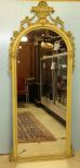 French Carved Wood Mirror