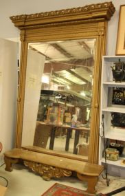 19th Century Large Pier Mirror