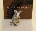 Jay Strongwater Enamel Standing Mouse