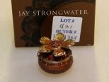 Jay Strongwater Enamel Flower Box