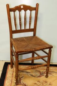 Maple Rush Seat Chair 