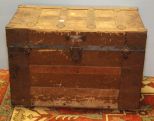 Metal Flat Top Trunk