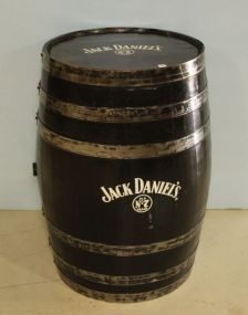 Black Original Jack Daniels Oak Whiskey Barrel 