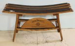 Jack Daniels Oak Bench