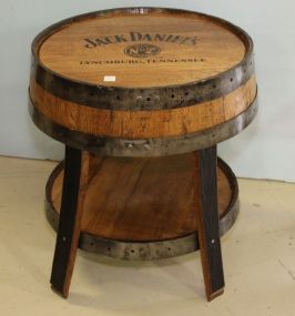 Jack Daniels Oak Side Table