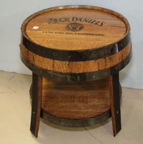 Jack Daniels Oak Side Table