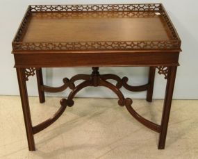 Sutton Century Reproduction Chippendale Style Tea Table