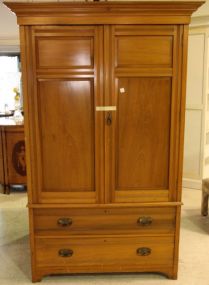 Two Door Pine Armoire