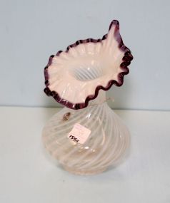 Fenton Opalescent Vase