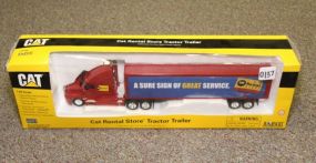 CAT Rental Store Tractor Trailer