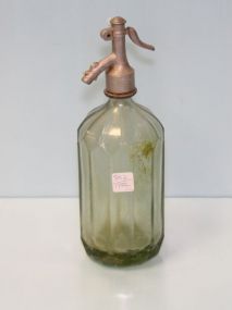 Clear Seltzer Bottle