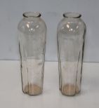 Two Clear Root Bottles