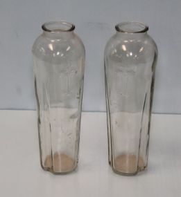 Two Clear Root Bottles