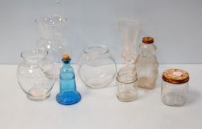 Eight Assorted Vases & Jars