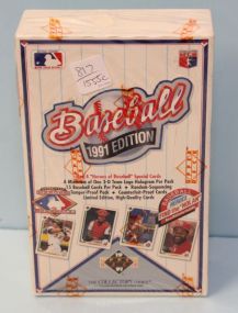 1991 Edition Baseball Cards