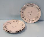 Three Johann Haviland Salad Plates