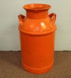 Orange Milk Can