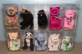 Ten Beanie Babies