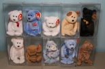 Ten Beanie Babies