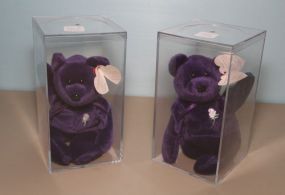 Two Princess Diana Beanie Babies 