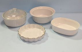 Four Casserole Dishes