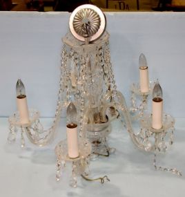 Crystal Chandelier with Swags