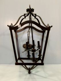 Hanging Metal Lantern Fixture