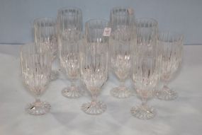 Set of Eleven Stem Glasses