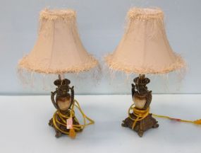 Pair of Resin Lamps