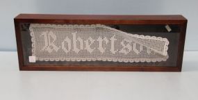 Robertson Lace in Frame