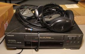 Orion VCR & Headphones 