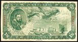 Federal Reserve Bank of China, 1938 Second Issue. China, $1, P-J55, S/M#C286-11, Issued banknote, Green face and back, poor printing, AU condition.