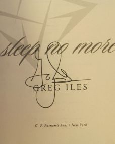 Sleep No More By Greg Isles 