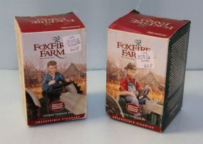 Two porcelain figurines #14 future farmer, #11 Uncle Earnest