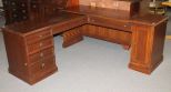 Hooker Furniture Two Section Office Desk