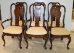 Six Mahogany Dining Chairs