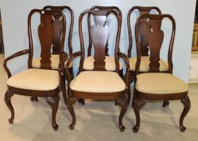 Six Mahogany Dining Chairs