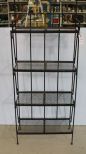 Four Shelf Iron Rack