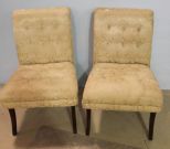 Pair of Upholstered Side Chairs