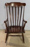 Tall City Chairs Mahogany Rocker