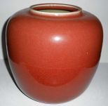 Sang de Boeuf Vase