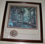 Framed Duck Print