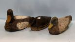 Three Duck Decoys 