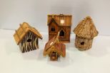 Four Bird Houses 