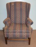 Upholstered Wing Back Chair 