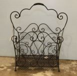 Iron Magazine Rack