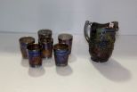 Carnival Water Pitcher & Glass Set