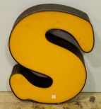 Plastic Letter S