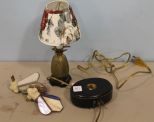 Small Brass Pineapple Lamp & Two Nightlights